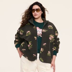 Woolrich x Target Floral Fleece jacket BNWT